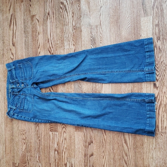 (0) American Eagle Outfitters Bootcut Denim Jeans Classic Vintage Look - Picture 9 of 11